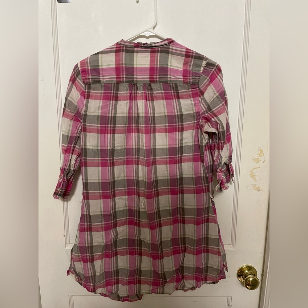 Converse All-Star Pink Flanel Button Down